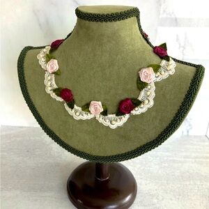 Decorative Vintage Bust Form on Wood Stand